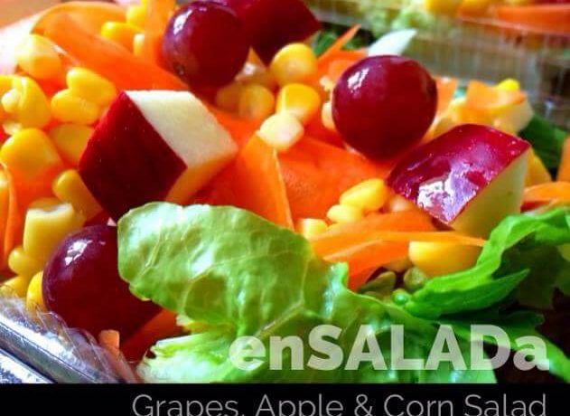 Grapes, Apple & Corn Salad